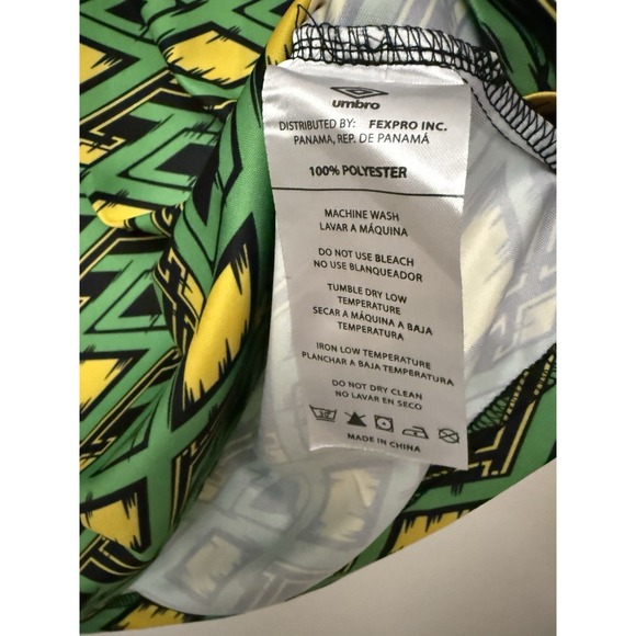 Umbro Jamaica Football Soccer Jersey Youth 14 Reggae Boyz Official Licensed - Picture 8 of 8